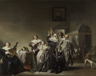 Galante Gesellschaft, 1633